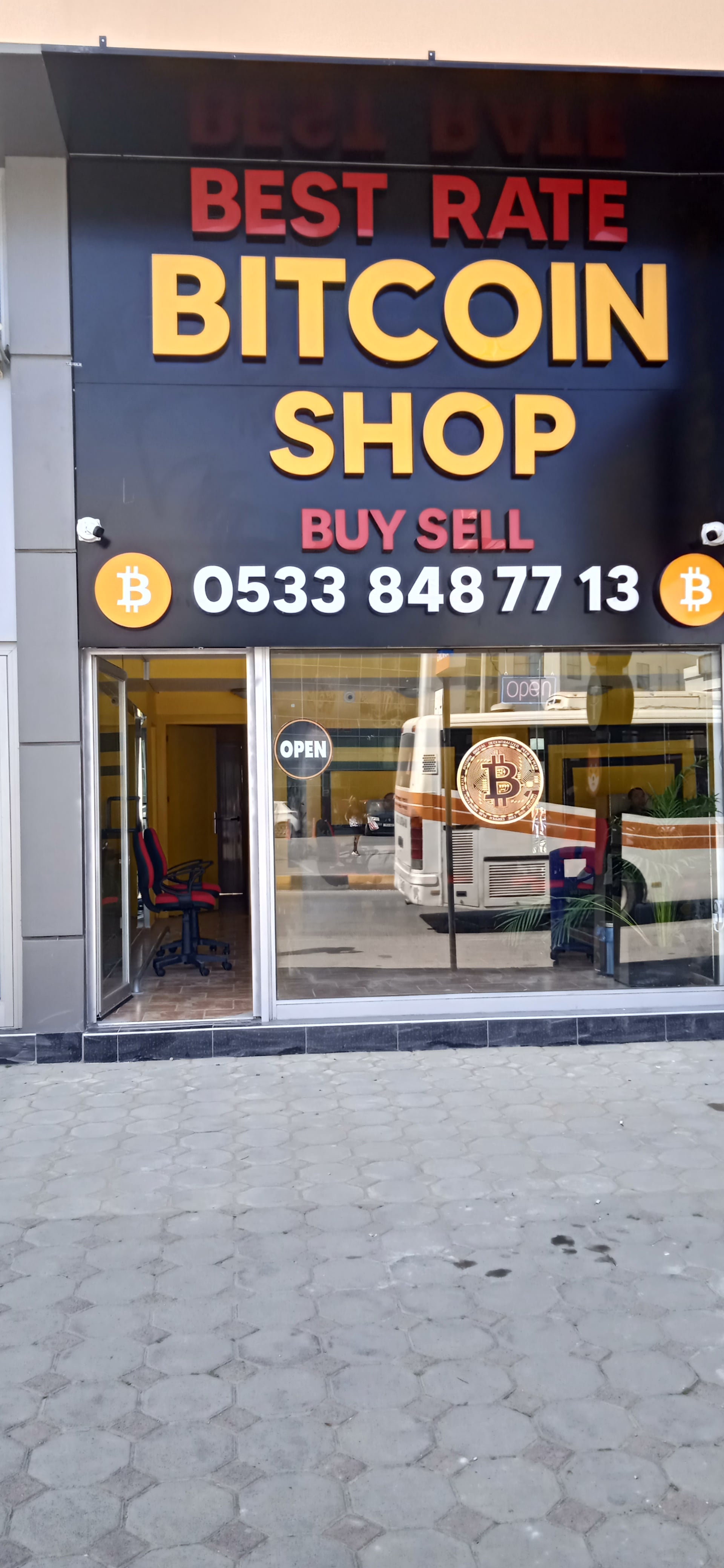 best rate bitcoin shop storefront